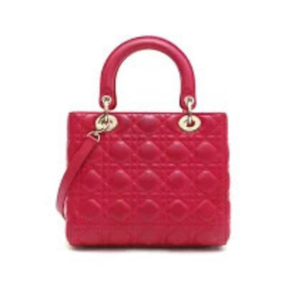 Christian Dior Lady Cannage handbag pink